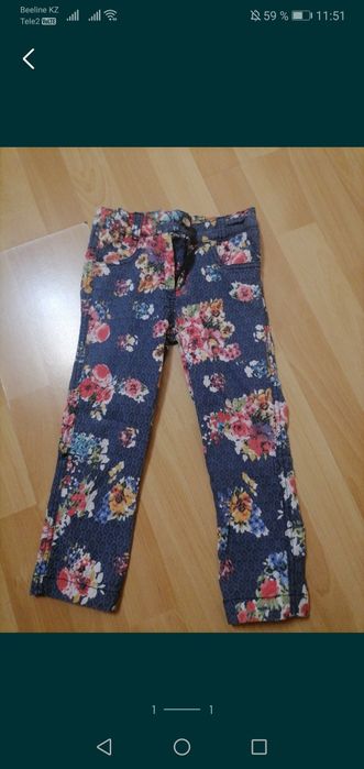 Джинсы для девочки