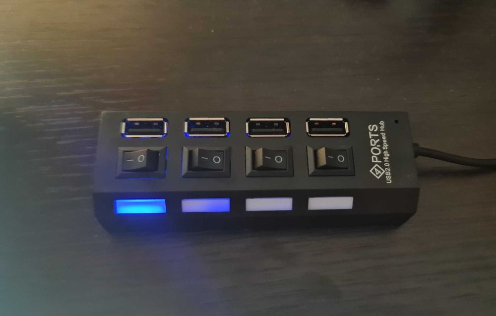 USB сплитер с 4 или 7порта