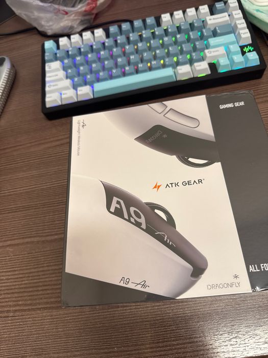 Продам новые мышки ATK A9 Air 3950 Ultra sensor