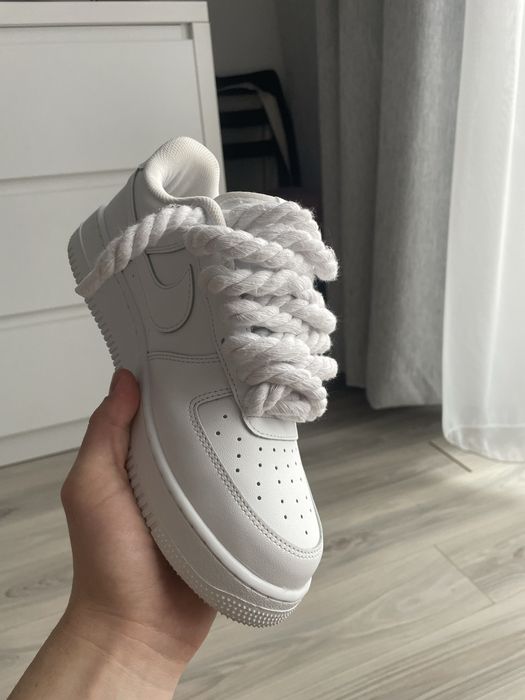 Air force 1 rope laces noi in cutie  marimi disponibile 41,42,43