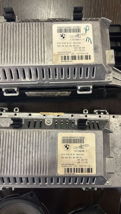 Дисплей,тонколони BMW E70-E71