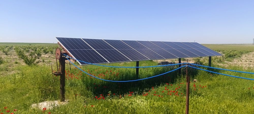 Aylanuvchi quyosh panel oʻrnatamiz Айланувчи куёш панел урнатамиз