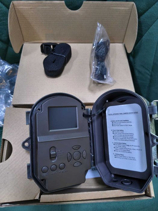 Cameră monitorizare outdoor Bresser 16MP, senzor mișcare PIR, IR 20m