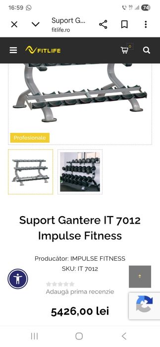 Rastel, suport gantere, kettlebells