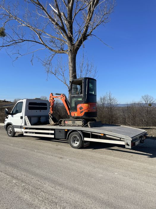 Platforma Auto Non Stop Tractari Bacau Transport Utilaje Depanare