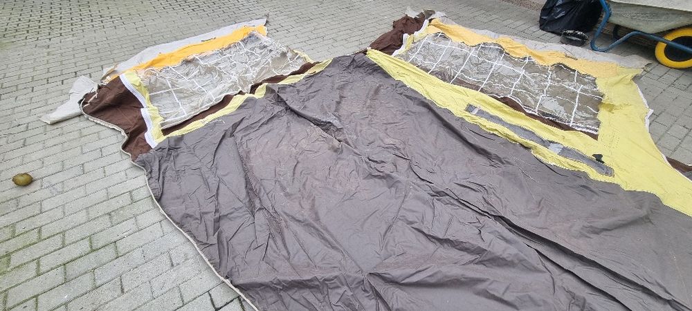 Cort exterior,pentru rulota,caravana,8 m adus din Germania.