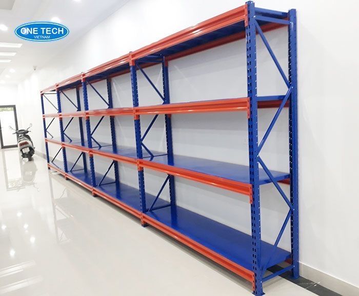 Металлические полочные стеллажи, Складские стеллажи, Темир полкалар