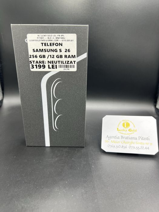 Samsung S26 256GB / 12GB RAM cod 26196
