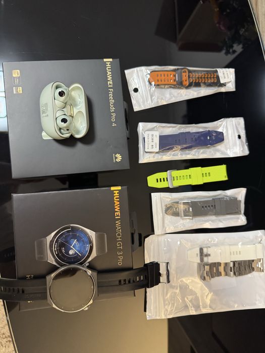Huawei WATCH GT 3 Pro + FreeBuds Pro4