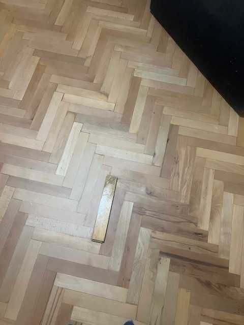 7 кв/м буков паркет свален и сложен в чували!