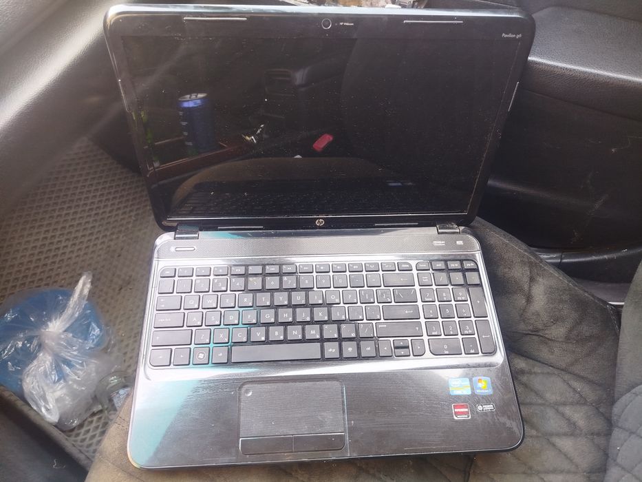 Ноутбук в рабочем состояние