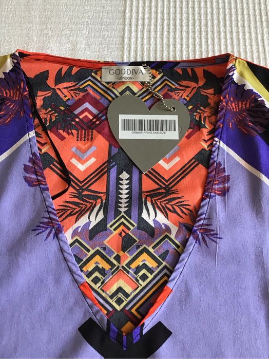 Дамска туника - многоцветна.