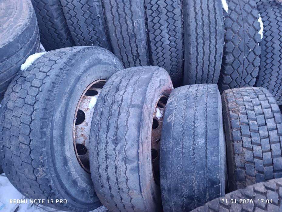 Roti tubeless 19.5 pentru remorca auto 5 tone