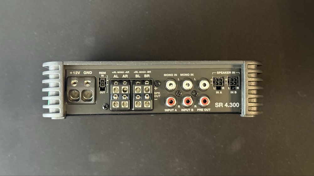 Amplificator auto 4 canale Audison SR 4.300 (Hi-Fi / Clasa D / 4x130W RMS)