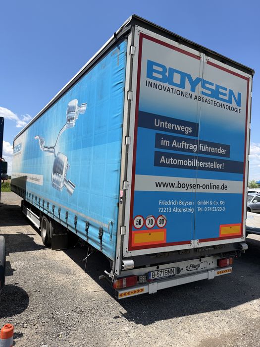 Semiremorca Mega 1 axa Fliegl