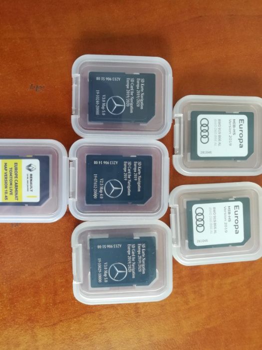 SD Card USB Harti GPS Mercedes Garmin activare CarPlay Android YouTube