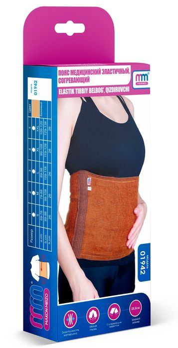 Пояс эластичный, согревающий/Elastik belbog’, qizdiruvchi