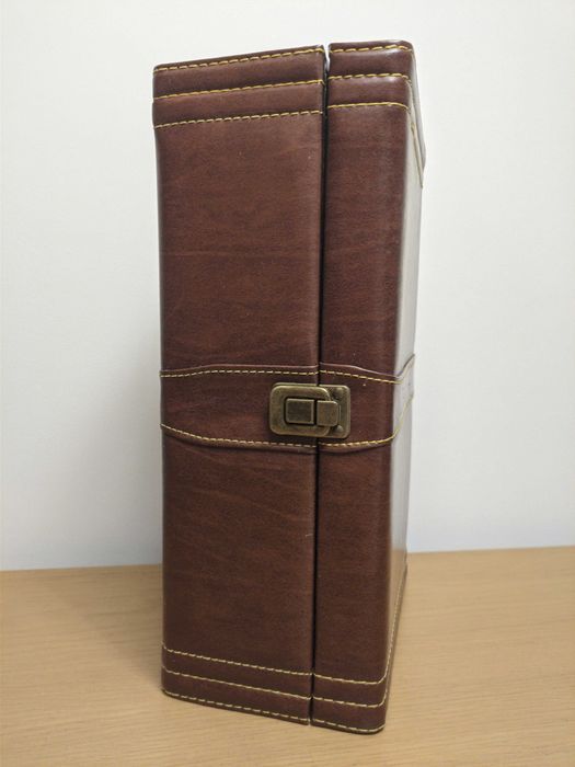 Луксозна италианска кутия за вино Vertini - перфектна за Св. Валентин!