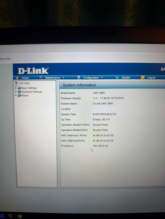 Vand Acces Point D-LINK DAP2695 second hand