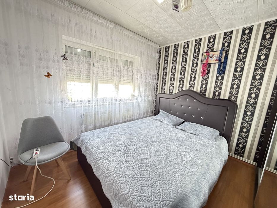 Apartament 2 camere Mioveni, Mobilat utilat, A-uri, Et.4