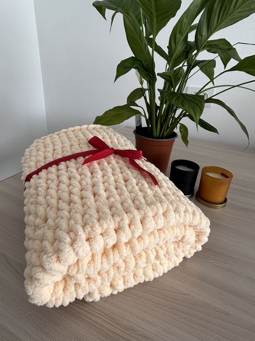 Плед ручной работы