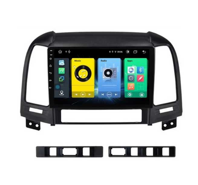 9-инчова мултимедия за HYUNDAI Santa Fe 2 (2006–2012) + подарък камера