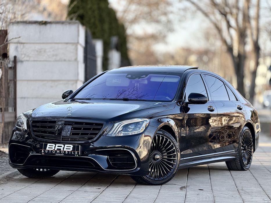 • Mercedes S350d 2016 • Packet 63 Amg • Interior Alb - Prezidential !