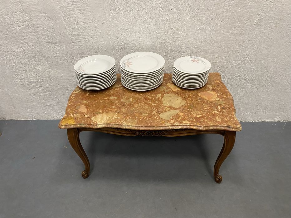 Маса с мраморен плот Франция стил Луи XV 1950