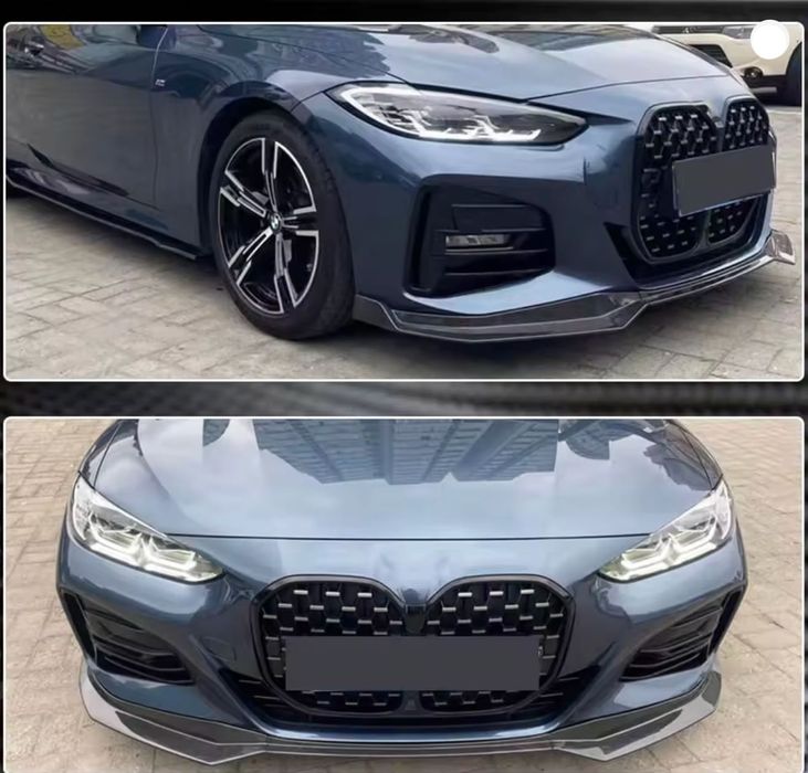 Lip prelungire bara fata M-Tech BMW Seria 4 G22 2021+ Negru Lucios