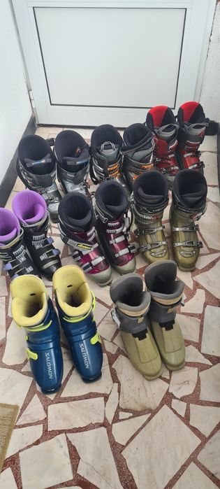 Ски обувки 36-44номер и щеки от 95до 130см