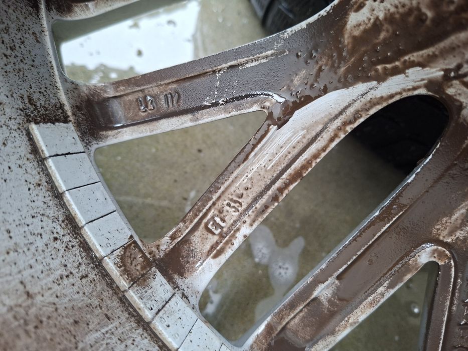 Jante 18 Audi A4 A5 S line Mercedes 5x112 Anvelope iarna 235 45 18