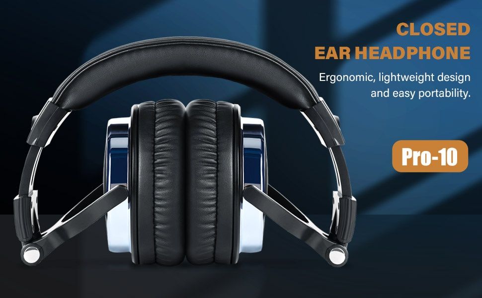 Професионални слушалки OneOdio Studio Pro-10, 20Hz-40KHz, 6.35/3.5 mm