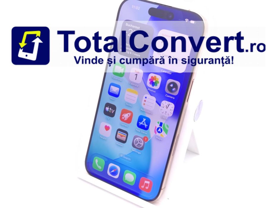 Apple iPhone 16 Pro 128GB Desert Ttanium, Garantie 24 luni | #D90746