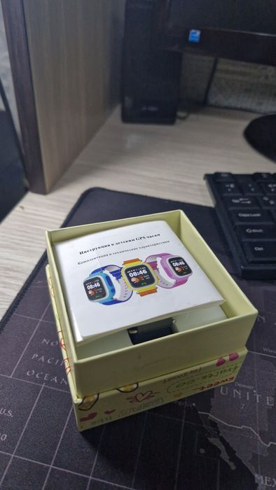 Детские GPS часы-телефон TD-02.