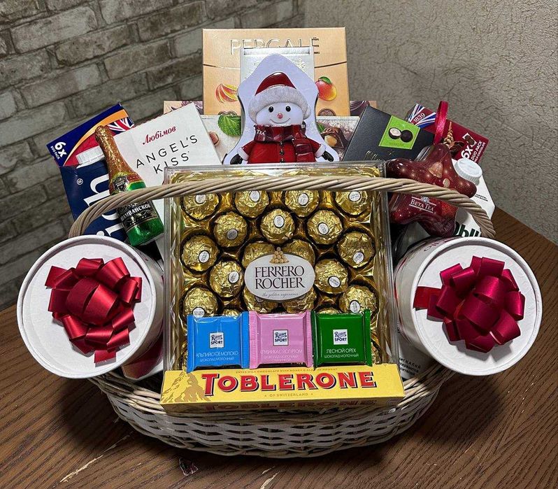 Новогодние корпоративные подарки Корзины ОПТОМ