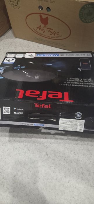 Продам моющий робот пылесос Tefal