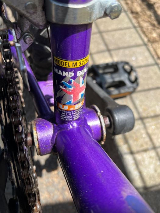 Bicicleta dama mov