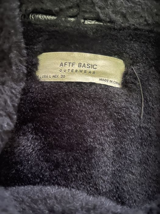 Дубленка теплая черная