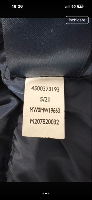 Geaca Tommy Hilfiger