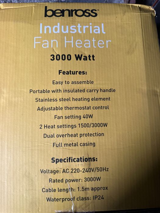 Aeroterma industriala Benross