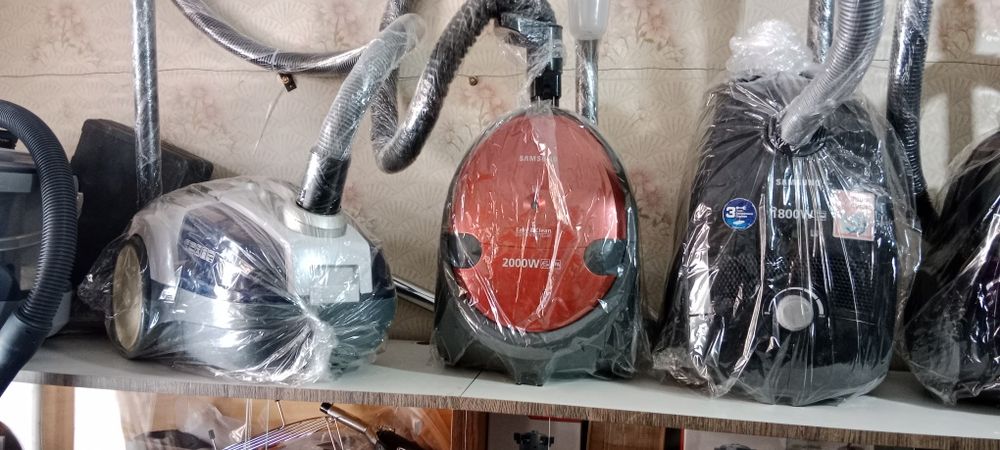 Пылесосы в полном рабочем камплекте