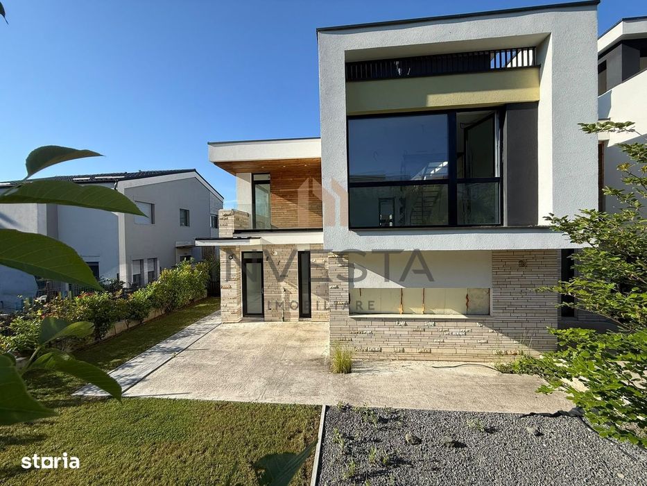 Casa moderna cu terasa panoramica de 40 mp, zona Voronet, Iris