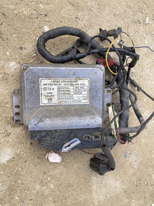 Блок управление газел