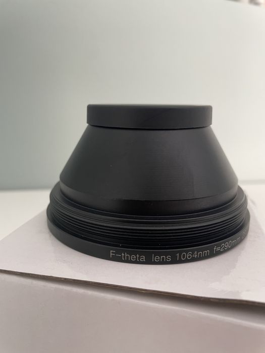 Lentila laser fibra optica f-theta 290