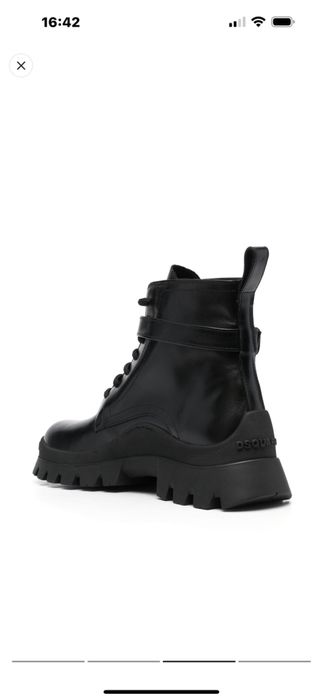 Кожени боти Dsquared 2