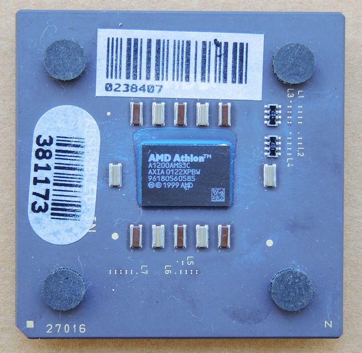 AMD Athlon 1200C A1200AMS3C Socket 462/A Testat
