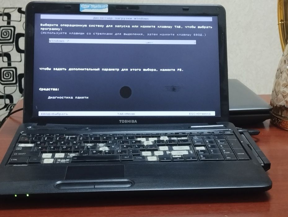 Ноутбук  Toshiba бу