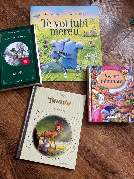 Lot 4 cărți cu povesti