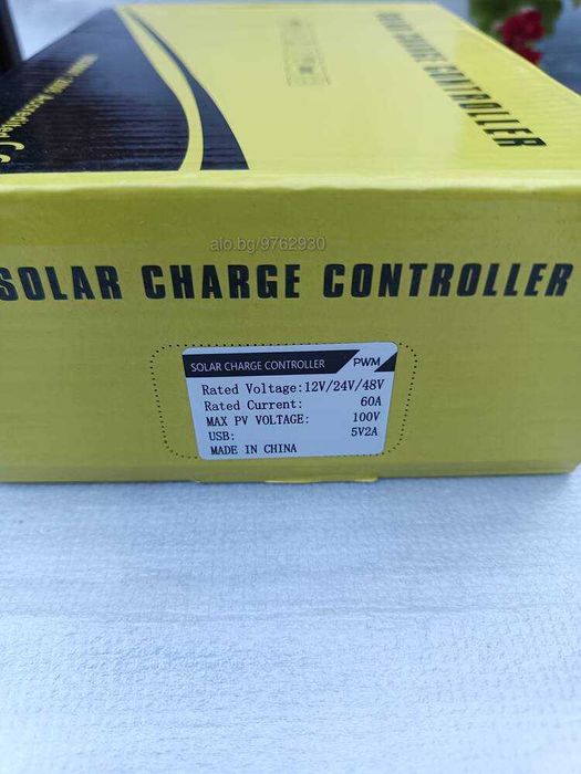 Соларен контролер CM6048Z 12V/24/36/48V Auto-60A