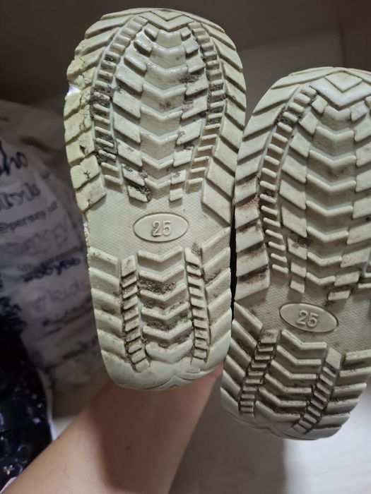 Сапоги детские зимние 25 размер.